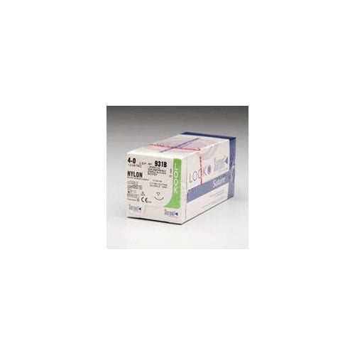 Look 928B Nylon Black Monofilament Reverse Cutting Sutures C6 3/8 Circle 3-0 18 Look 928B Nylon Black Monofilament Reverse Cutting Sutures C6 3/8 Circle 3-0 18
